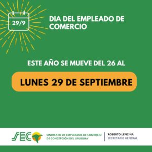 Lee más sobre el artículo Día de los Empleados de Comercio
