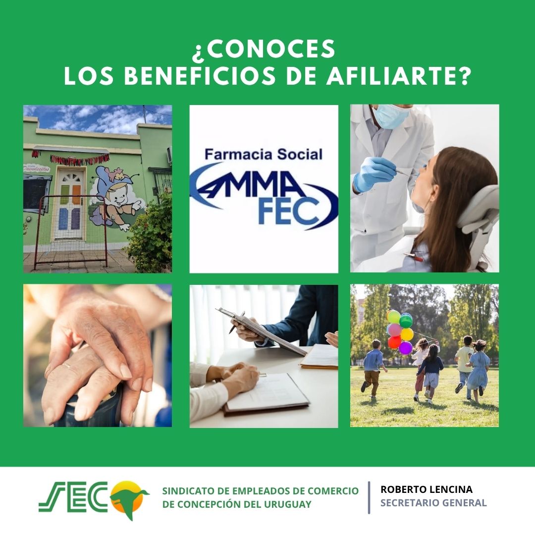 En este momento estás viendo Conocé los beneficios de estar afiliado al Sindicato